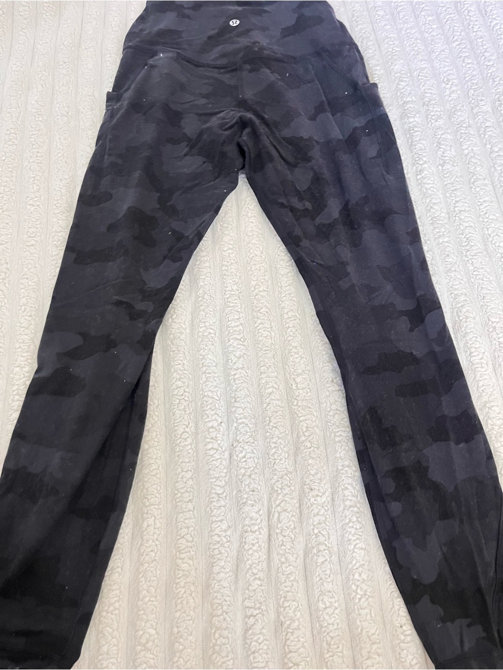 lululemon athletica Black Camo High-Rise Leggings